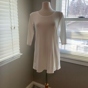 White Long Sleeve Women's Top